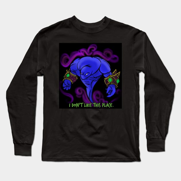 I Don't Like This Place Voidwalker Long Sleeve T-Shirt by Divergent Curiosities 